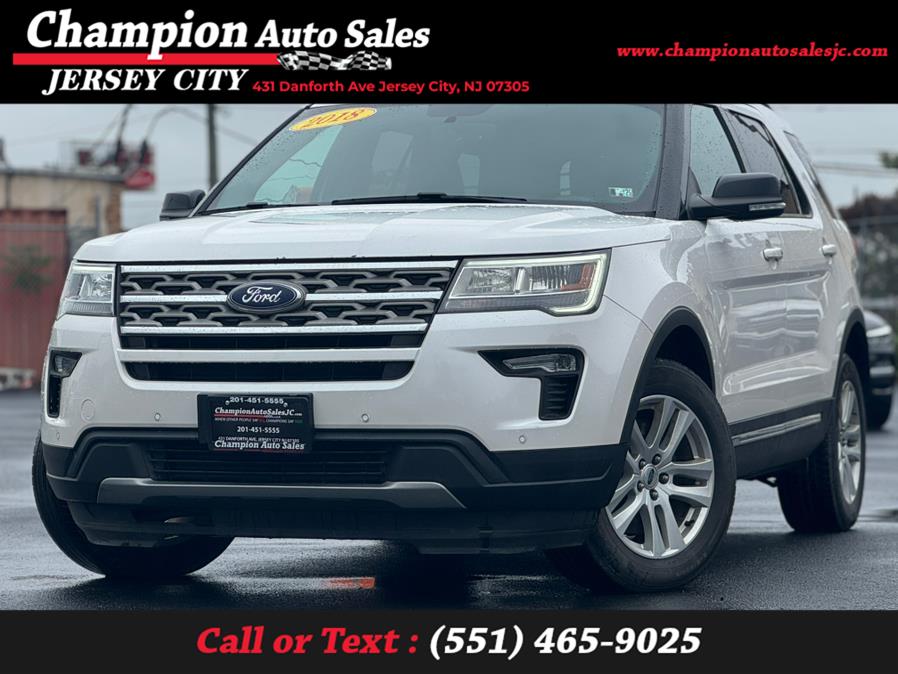 2018 Ford Explorer XLT 4WD, available for sale in Jersey City, New Jersey | Champion Auto Sales. Jersey City, New Jersey 2018 Ford Explorer XLT 4WD, available for sale in Jersey City, New Jersey | Champion Auto Sales. Jersey City, New Jersey