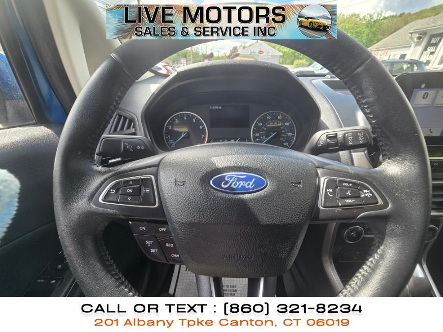 2019 Ford EcoSport SE 4WD, available for sale in Canton, Connecticut | Live Motors Sales and Service INC. Canton, Connecticut 2019 Ford EcoSport SE 4WD, available for sale in Canton, Connecticut | Live Motors Sales and Service INC. Canton, Connecticut