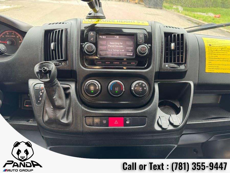 2019 Ram ProMaster Cargo Van 3500 High Roof 159" WB EXT, available for sale in Abington, Massachusetts | Panda Auto Group. Abington, Massachusetts 2019 Ram ProMaster Cargo Van 3500 High Roof 159" WB EXT, available for sale in Abington, Massachusetts | Panda Auto Group. Abington, Massachusetts