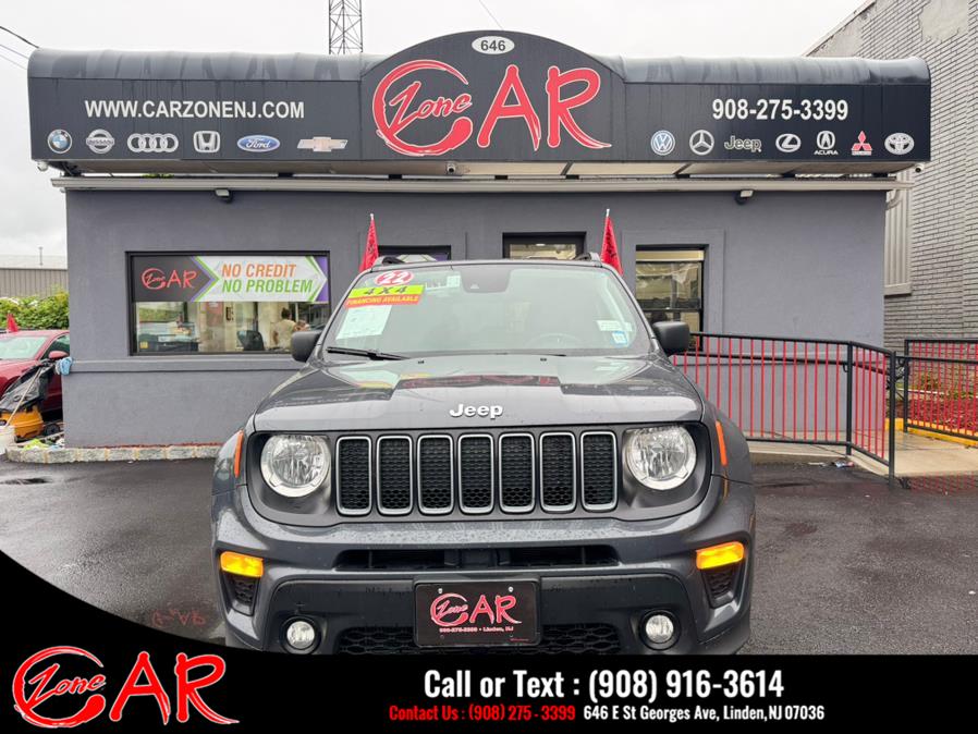 2022 Jeep Renegade Latitude 4x4, available for sale in Linden, New Jersey | Car Zone. Linden, New Jersey 2022 Jeep Renegade Latitude 4x4, available for sale in Linden, New Jersey | Car Zone. Linden, New Jersey