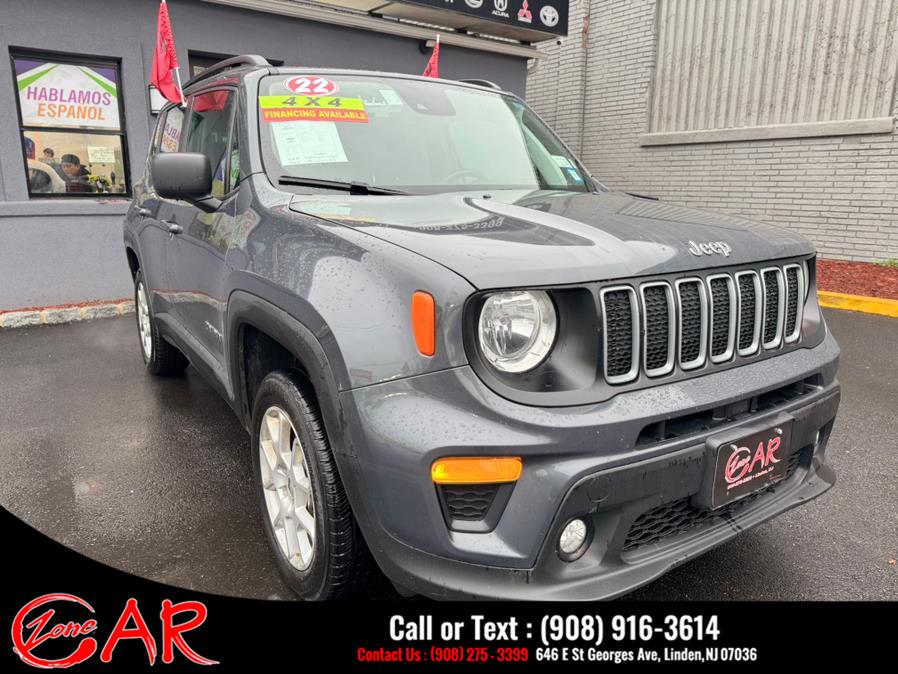 2022 Jeep Renegade Latitude 4x4, available for sale in Linden, New Jersey | Car Zone. Linden, New Jersey 2022 Jeep Renegade Latitude 4x4, available for sale in Linden, New Jersey | Car Zone. Linden, New Jersey
