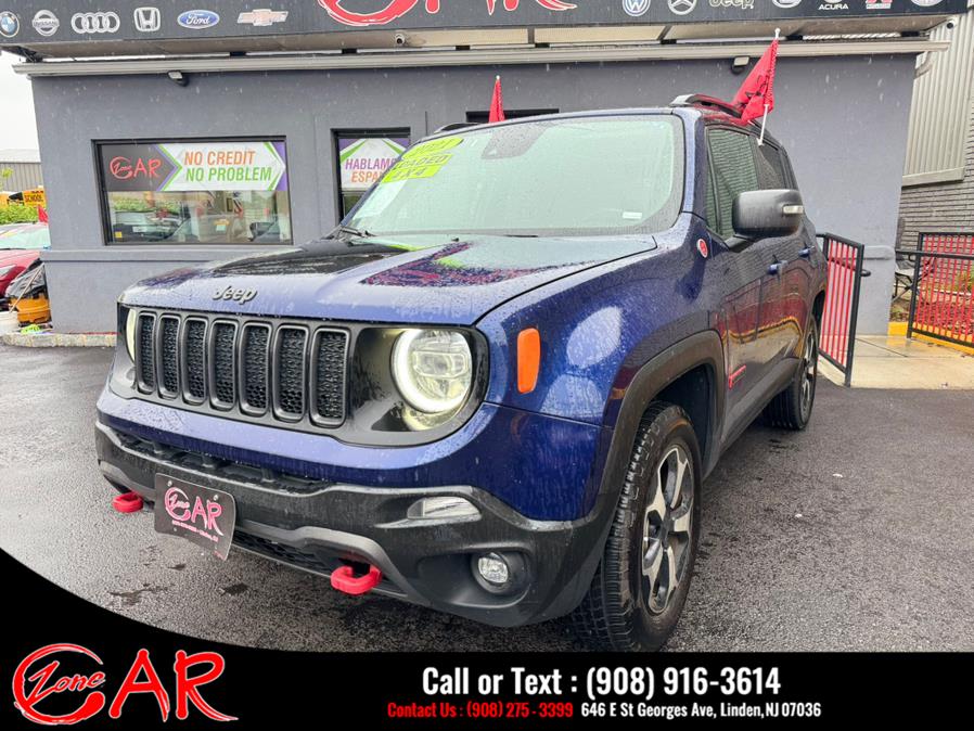 2021 Jeep Renegade Trailhawk 4x4, available for sale in Linden, New Jersey | Car Zone. Linden, New Jersey 2021 Jeep Renegade Trailhawk 4x4, available for sale in Linden, New Jersey | Car Zone. Linden, New Jersey