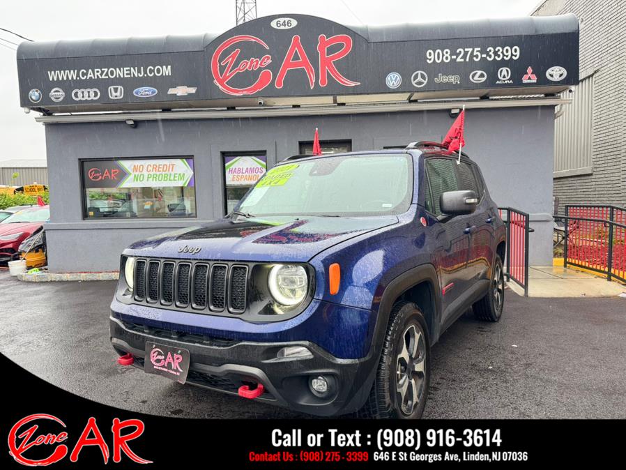 2021 Jeep Renegade Trailhawk 4x4, available for sale in Linden, New Jersey | Car Zone. Linden, New Jersey 2021 Jeep Renegade Trailhawk 4x4, available for sale in Linden, New Jersey | Car Zone. Linden, New Jersey