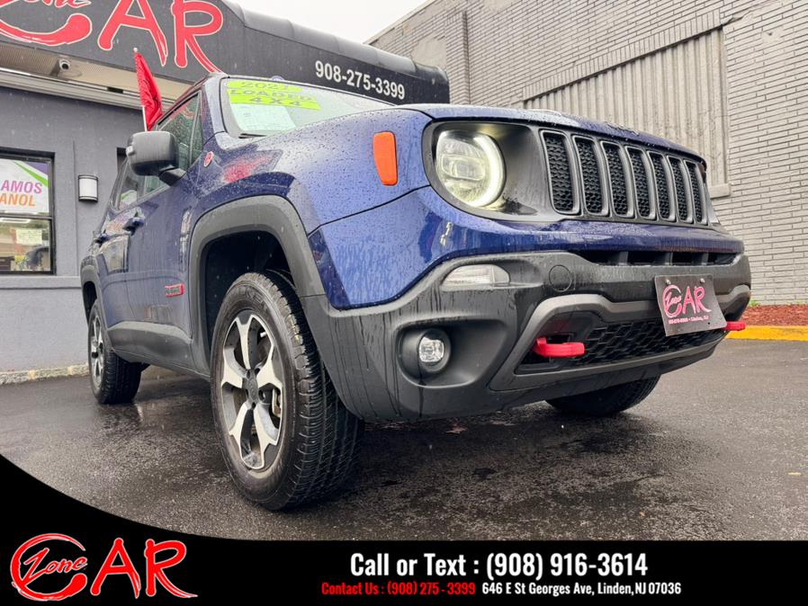 2021 Jeep Renegade Trailhawk 4x4, available for sale in Linden, New Jersey | Car Zone. Linden, New Jersey 2021 Jeep Renegade Trailhawk 4x4, available for sale in Linden, New Jersey | Car Zone. Linden, New Jersey