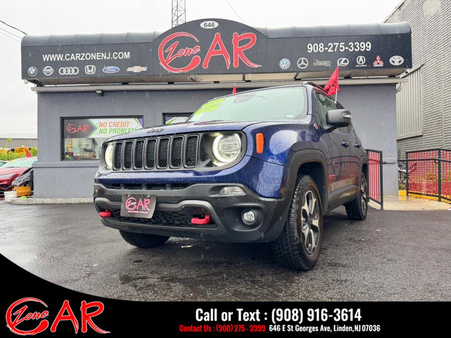 2021 Jeep Renegade Trailhawk 4x4, available for sale in Linden, New Jersey | Car Zone. Linden, New Jersey 2021 Jeep Renegade Trailhawk 4x4, available for sale in Linden, New Jersey | Car Zone. Linden, New Jersey