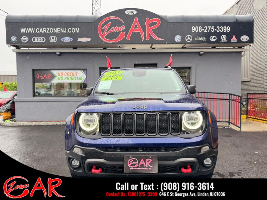 2021 Jeep Renegade Trailhawk 4x4, available for sale in Linden, New Jersey | Car Zone. Linden, New Jersey 2021 Jeep Renegade Trailhawk 4x4, available for sale in Linden, New Jersey | Car Zone. Linden, New Jersey