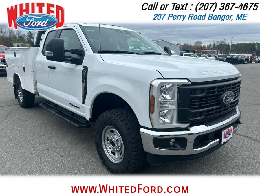 2025 Ford Super Duty F-350 SRW XL 4WD SuperCab 8'' Service Body, available for sale in Bangor, Maine | Whited Ford. Bangor, Maine 2025 Ford Super Duty F-350 SRW XL 4WD SuperCab 8'' Service Body, available for sale in Bangor, Maine | Whited Ford. Bangor, Maine