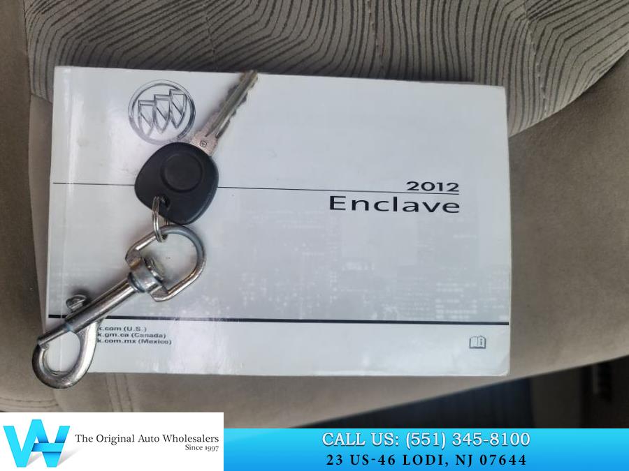 2012 Buick Enclave FWD 4dr Base, available for sale in Lodi, New Jersey | AW Auto & Truck Wholesalers, Inc. Lodi, New Jersey 2012 Buick Enclave FWD 4dr Base, available for sale in Lodi, New Jersey | AW Auto & Truck Wholesalers, Inc. Lodi, New Jersey