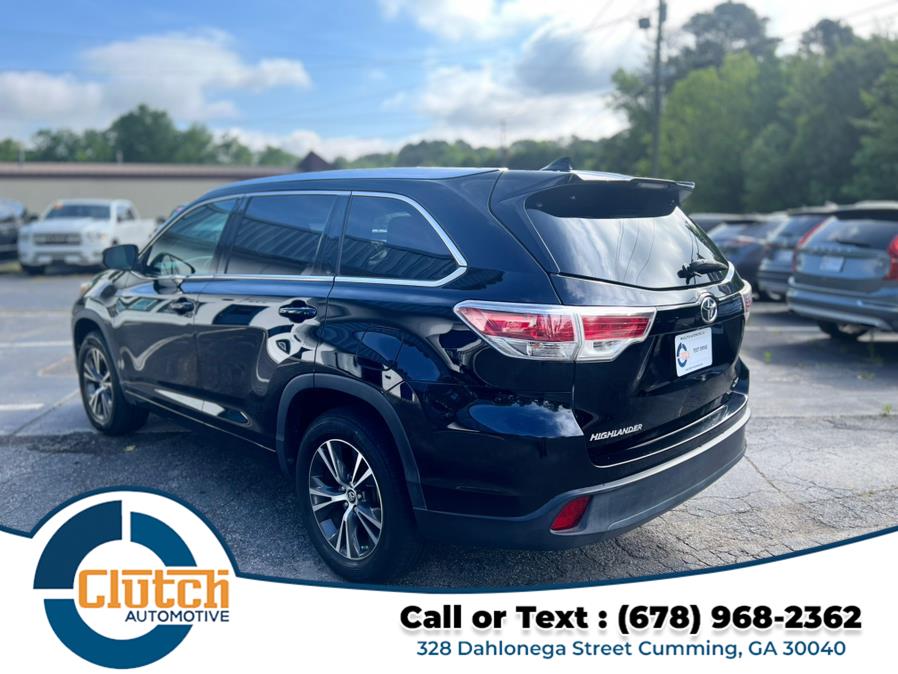 2016 Toyota Highlander FWD 4dr V6 XLE (Natl), available for sale in Cumming, Georgia | Clutch Automotive. Cumming, Georgia 2016 Toyota Highlander FWD 4dr V6 XLE (Natl), available for sale in Cumming, Georgia | Clutch Automotive. Cumming, Georgia