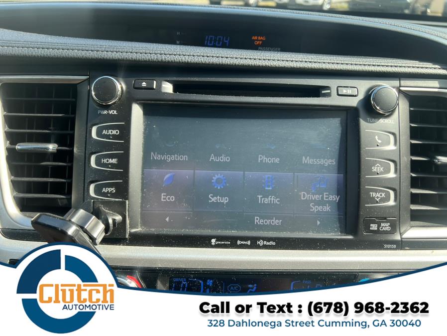 2016 Toyota Highlander FWD 4dr V6 XLE (Natl), available for sale in Cumming, Georgia | Clutch Automotive. Cumming, Georgia 2016 Toyota Highlander FWD 4dr V6 XLE (Natl), available for sale in Cumming, Georgia | Clutch Automotive. Cumming, Georgia