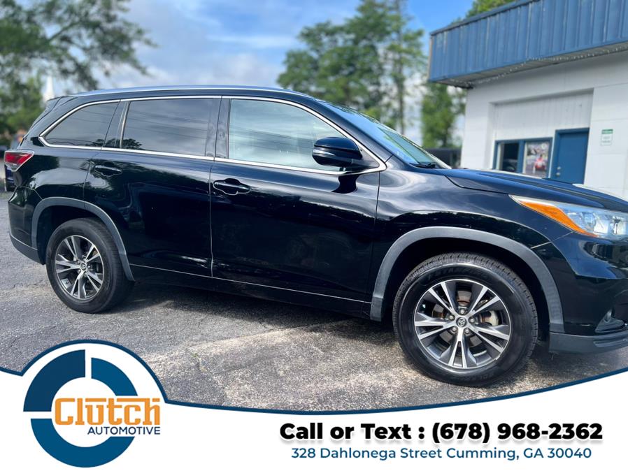 2016 Toyota Highlander FWD 4dr V6 XLE (Natl), available for sale in Cumming, Georgia | Clutch Automotive. Cumming, Georgia 2016 Toyota Highlander FWD 4dr V6 XLE (Natl), available for sale in Cumming, Georgia | Clutch Automotive. Cumming, Georgia