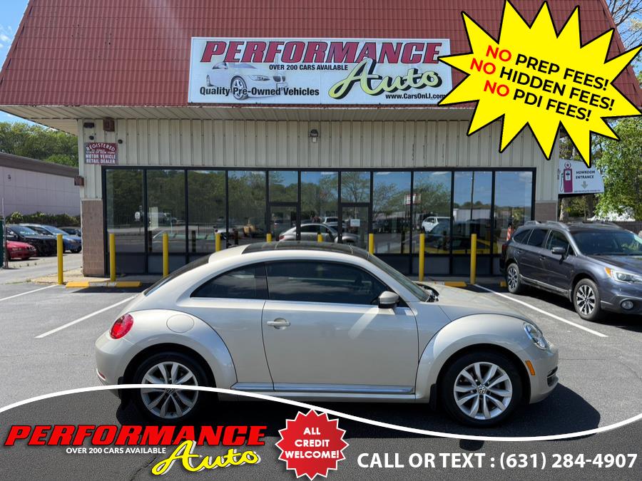 2013 Volkswagen Beetle Coupe 2dr DSG 2.0L TDI w/Sun/Sound/Nav, available for sale in Bohemia, New York | Performance Auto Inc. Bohemia, New York 2013 Volkswagen Beetle Coupe 2dr DSG 2.0L TDI w/Sun/Sound/Nav, available for sale in Bohemia, New York | Performance Auto Inc. Bohemia, New York