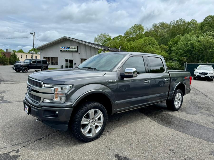 2019 Ford F-150 Platinum 4WD SuperCrew 5.5'' Box, available for sale in Berlin, Connecticut | Tru Auto Mall. Berlin, Connecticut 2019 Ford F-150 Platinum 4WD SuperCrew 5.5'' Box, available for sale in Berlin, Connecticut | Tru Auto Mall. Berlin, Connecticut