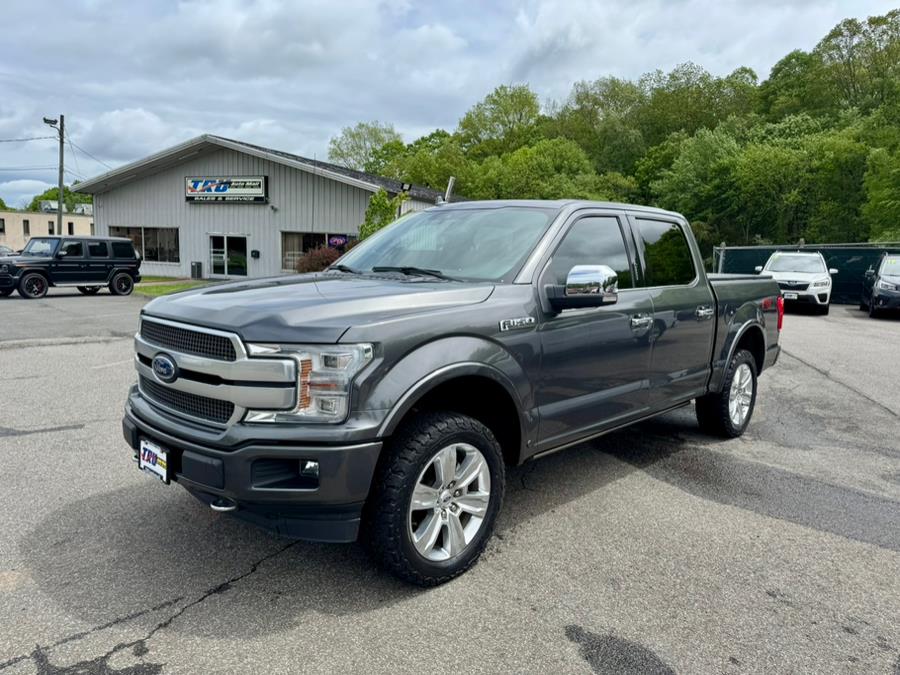 2019 Ford F-150 Platinum 4WD SuperCrew 5.5'' Box, available for sale in Berlin, Connecticut | Tru Auto Mall. Berlin, Connecticut 2019 Ford F-150 Platinum 4WD SuperCrew 5.5'' Box, available for sale in Berlin, Connecticut | Tru Auto Mall. Berlin, Connecticut