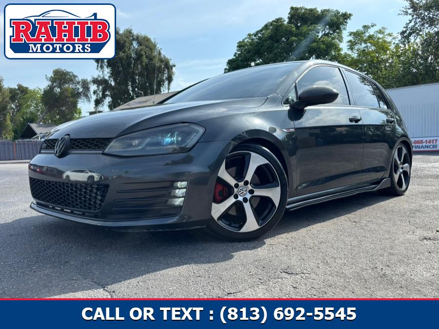 2017 Volkswagen Golf GTI 2.0T 4-Door S DSG, available for sale in Orlando, Florida | RAHIB INC. Orlando, Florida 2017 Volkswagen Golf GTI 2.0T 4-Door S DSG, available for sale in Orlando, Florida | RAHIB INC. Orlando, Florida