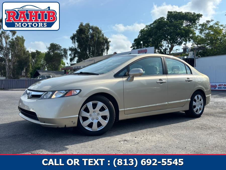 2008 Honda Civic Sdn 4dr Auto LX, available for sale in Orlando, Florida | RAHIB INC. Orlando, Florida 2008 Honda Civic Sdn 4dr Auto LX, available for sale in Orlando, Florida | RAHIB INC. Orlando, Florida