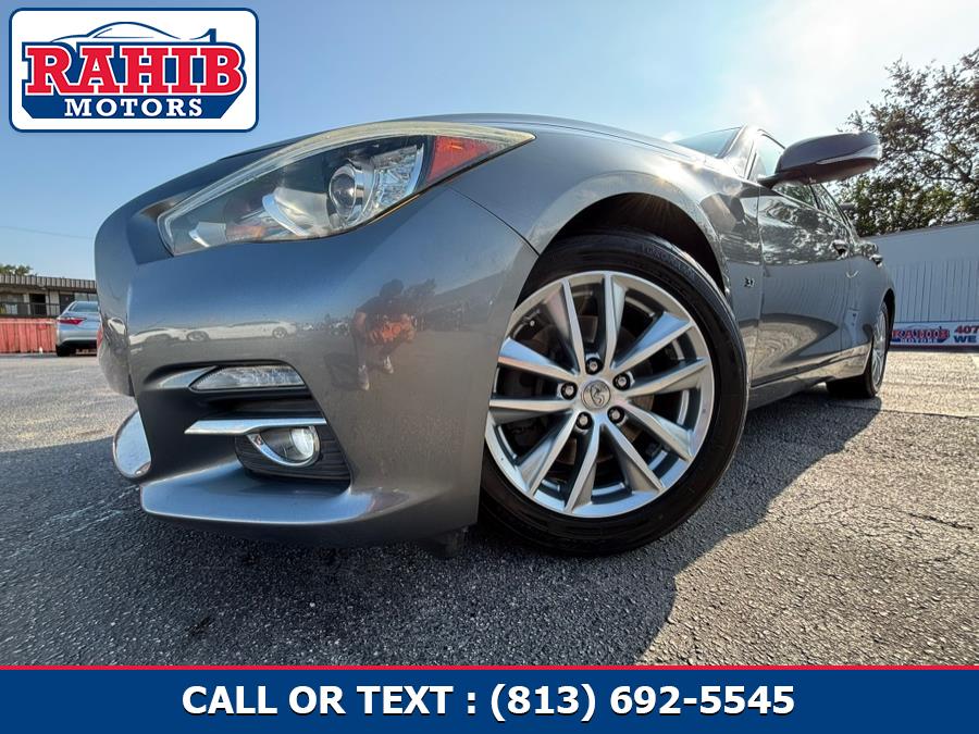 2014 Infiniti Q50 4dr Sdn Premium RWD, available for sale in Orlando, Florida | RAHIB INC. Orlando, Florida 2014 Infiniti Q50 4dr Sdn Premium RWD, available for sale in Orlando, Florida | RAHIB INC. Orlando, Florida