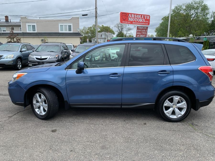 2015 Subaru Forester 4dr CVT 2.5i Limited PZEV, available for sale in Springfield, Massachusetts | Absolute Motors Inc. Springfield, Massachusetts 2015 Subaru Forester 4dr CVT 2.5i Limited PZEV, available for sale in Springfield, Massachusetts | Absolute Motors Inc. Springfield, Massachusetts