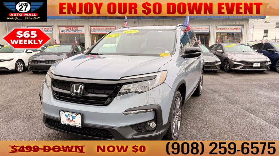 2022 Honda Pilot Sport SUV 4D, available for sale in Linden, New Jersey | Route 27 Auto Mall. Linden, New Jersey 2022 Honda Pilot Sport SUV 4D, available for sale in Linden, New Jersey | Route 27 Auto Mall. Linden, New Jersey