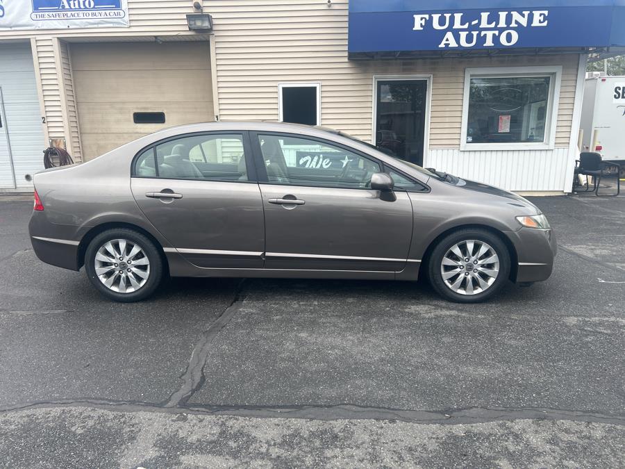 2009 Honda Civic Sdn 4dr Auto EX, available for sale in South Windsor , Connecticut | Ful-line Auto LLC. South Windsor , Connecticut 2009 Honda Civic Sdn 4dr Auto EX, available for sale in South Windsor , Connecticut | Ful-line Auto LLC. South Windsor , Connecticut