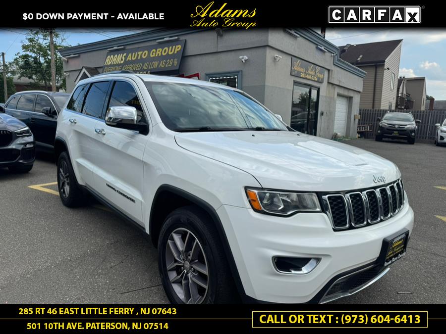 2017 Jeep Grand Cherokee Limited 4x4, available for sale in Paterson, New Jersey | Adams Auto Group. Paterson, New Jersey 2017 Jeep Grand Cherokee Limited 4x4, available for sale in Paterson, New Jersey | Adams Auto Group. Paterson, New Jersey