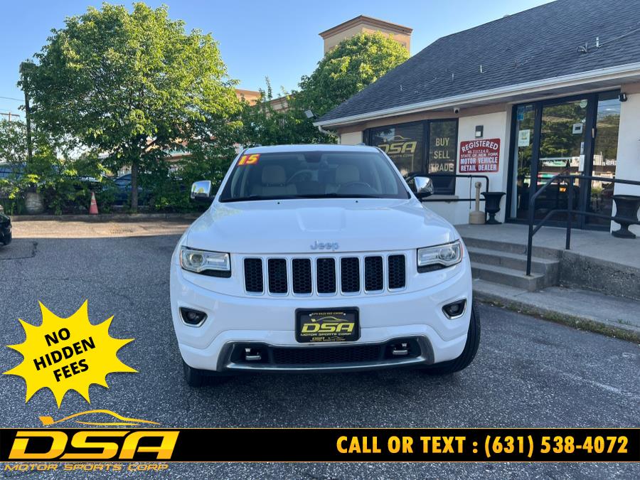 2015 Jeep Grand Cherokee 4WD 4dr Overland, available for sale in Commack, New York | DSA Motor Sports Corp. Commack, New York 2015 Jeep Grand Cherokee 4WD 4dr Overland, available for sale in Commack, New York | DSA Motor Sports Corp. Commack, New York