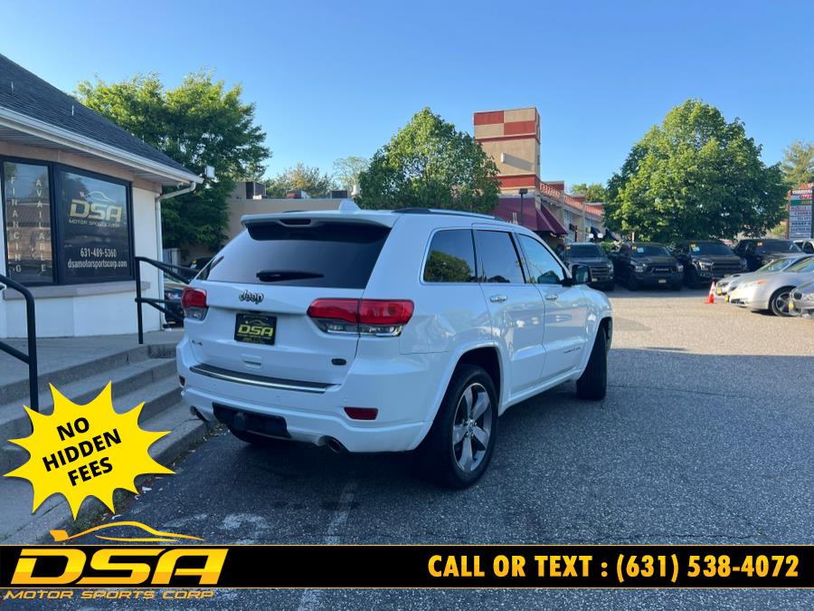 2015 Jeep Grand Cherokee 4WD 4dr Overland, available for sale in Commack, New York | DSA Motor Sports Corp. Commack, New York 2015 Jeep Grand Cherokee 4WD 4dr Overland, available for sale in Commack, New York | DSA Motor Sports Corp. Commack, New York
