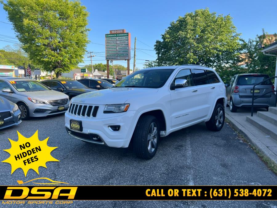 2015 Jeep Grand Cherokee 4WD 4dr Overland, available for sale in Commack, New York | DSA Motor Sports Corp. Commack, New York 2015 Jeep Grand Cherokee 4WD 4dr Overland, available for sale in Commack, New York | DSA Motor Sports Corp. Commack, New York