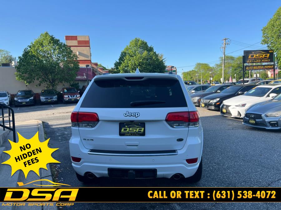 2015 Jeep Grand Cherokee 4WD 4dr Overland, available for sale in Commack, New York | DSA Motor Sports Corp. Commack, New York 2015 Jeep Grand Cherokee 4WD 4dr Overland, available for sale in Commack, New York | DSA Motor Sports Corp. Commack, New York