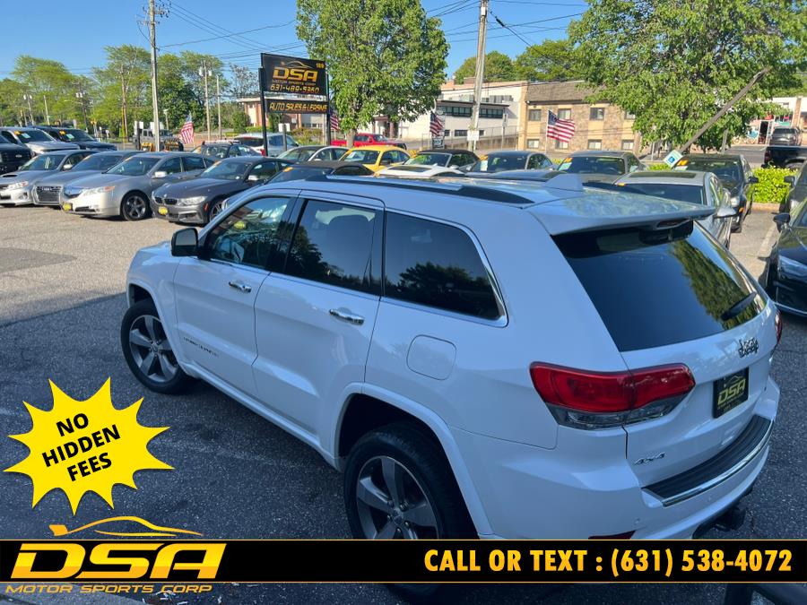 2015 Jeep Grand Cherokee 4WD 4dr Overland, available for sale in Commack, New York | DSA Motor Sports Corp. Commack, New York 2015 Jeep Grand Cherokee 4WD 4dr Overland, available for sale in Commack, New York | DSA Motor Sports Corp. Commack, New York