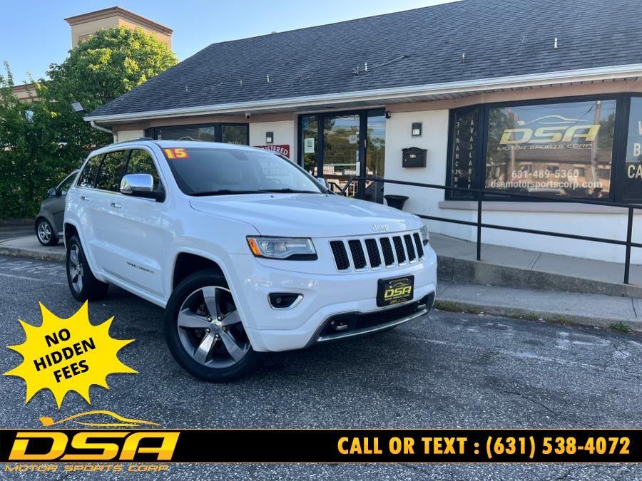 2015 Jeep Grand Cherokee 4WD 4dr Overland, available for sale in Commack, New York | DSA Motor Sports Corp. Commack, New York 2015 Jeep Grand Cherokee 4WD 4dr Overland, available for sale in Commack, New York | DSA Motor Sports Corp. Commack, New York