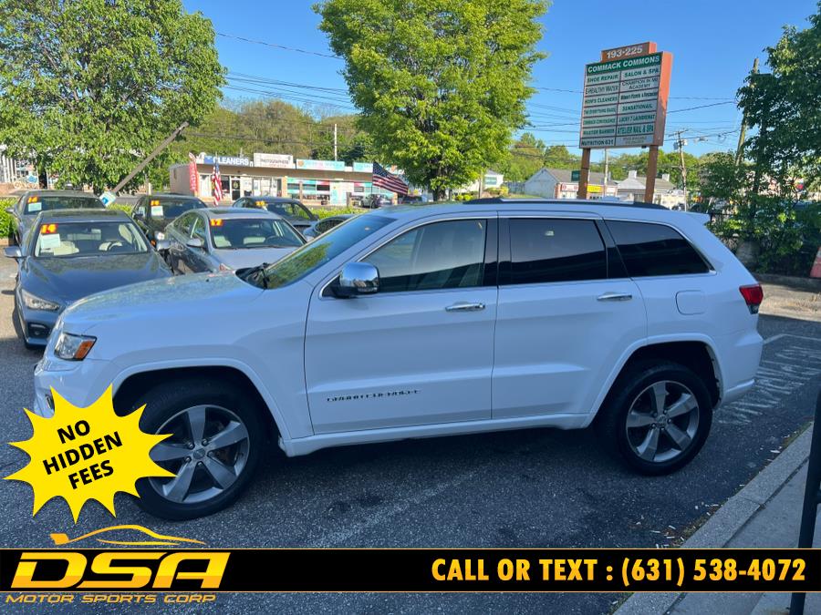 2015 Jeep Grand Cherokee 4WD 4dr Overland, available for sale in Commack, New York | DSA Motor Sports Corp. Commack, New York 2015 Jeep Grand Cherokee 4WD 4dr Overland, available for sale in Commack, New York | DSA Motor Sports Corp. Commack, New York