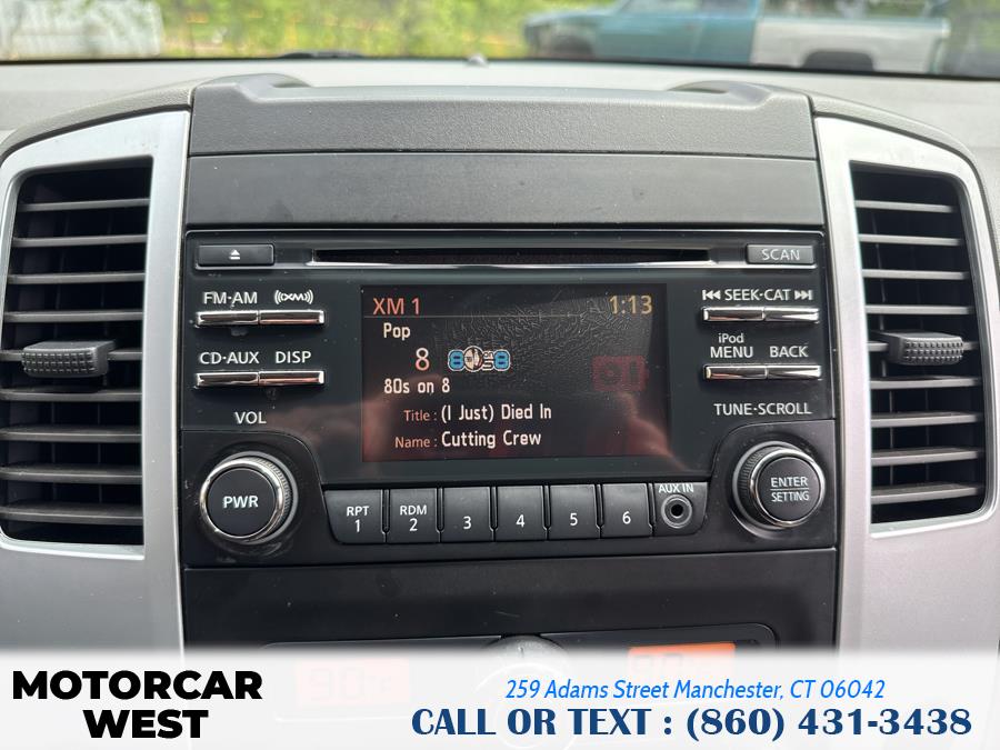 2013 Nissan Frontier 4WD Crew Cab SWB Auto SV, available for sale in Manchester, Connecticut | Motorcar West. Manchester, Connecticut 2013 Nissan Frontier 4WD Crew Cab SWB Auto SV, available for sale in Manchester, Connecticut | Motorcar West. Manchester, Connecticut
