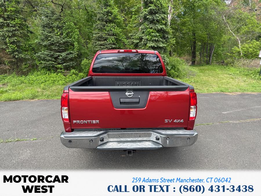 2013 Nissan Frontier 4WD Crew Cab SWB Auto SV, available for sale in Manchester, Connecticut | Motorcar West. Manchester, Connecticut 2013 Nissan Frontier 4WD Crew Cab SWB Auto SV, available for sale in Manchester, Connecticut | Motorcar West. Manchester, Connecticut