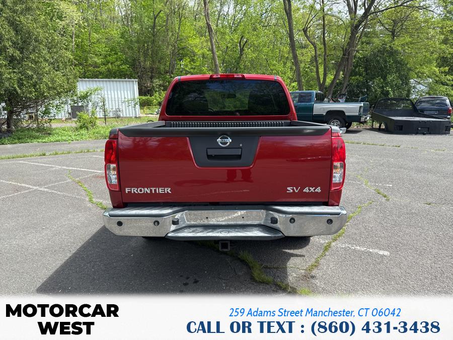 2013 Nissan Frontier 4WD Crew Cab SWB Auto SV, available for sale in Manchester, Connecticut | Motorcar West. Manchester, Connecticut 2013 Nissan Frontier 4WD Crew Cab SWB Auto SV, available for sale in Manchester, Connecticut | Motorcar West. Manchester, Connecticut
