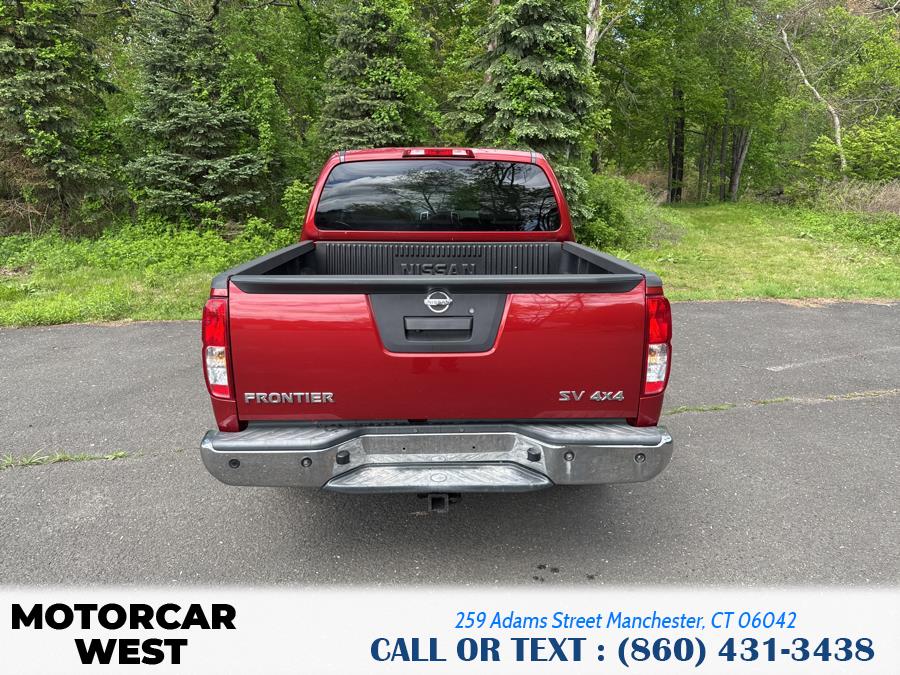 2013 Nissan Frontier 4WD Crew Cab SWB Auto SV, available for sale in Manchester, Connecticut | Motorcar West. Manchester, Connecticut 2013 Nissan Frontier 4WD Crew Cab SWB Auto SV, available for sale in Manchester, Connecticut | Motorcar West. Manchester, Connecticut