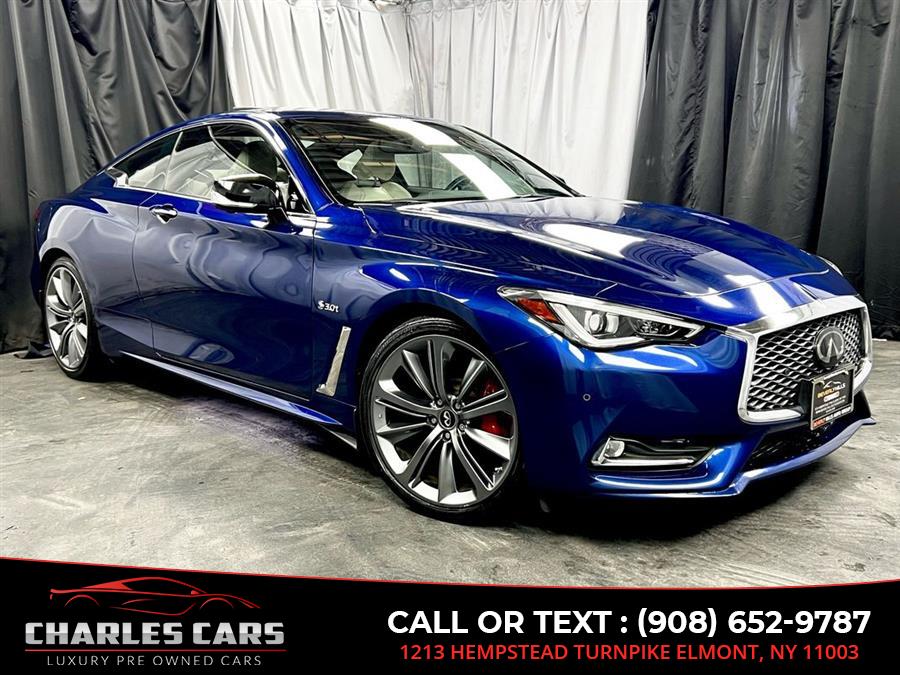 2019 Infiniti Q60 Red Sport 400, available for sale in Elmont, New York | Charles Cars. Elmont, New York 2019 Infiniti Q60 Red Sport 400, available for sale in Elmont, New York | Charles Cars. Elmont, New York