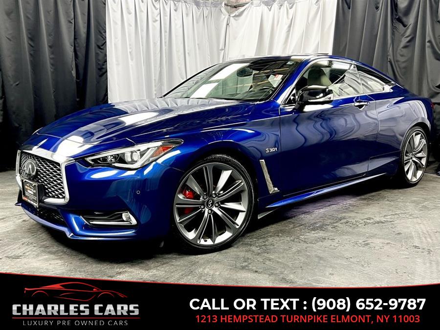 2019 Infiniti Q60 Red Sport 400, available for sale in Elmont, New York | Charles Cars. Elmont, New York 2019 Infiniti Q60 Red Sport 400, available for sale in Elmont, New York | Charles Cars. Elmont, New York