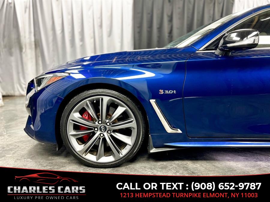 2019 Infiniti Q60 Red Sport 400, available for sale in Elmont, New York | Charles Cars. Elmont, New York 2019 Infiniti Q60 Red Sport 400, available for sale in Elmont, New York | Charles Cars. Elmont, New York
