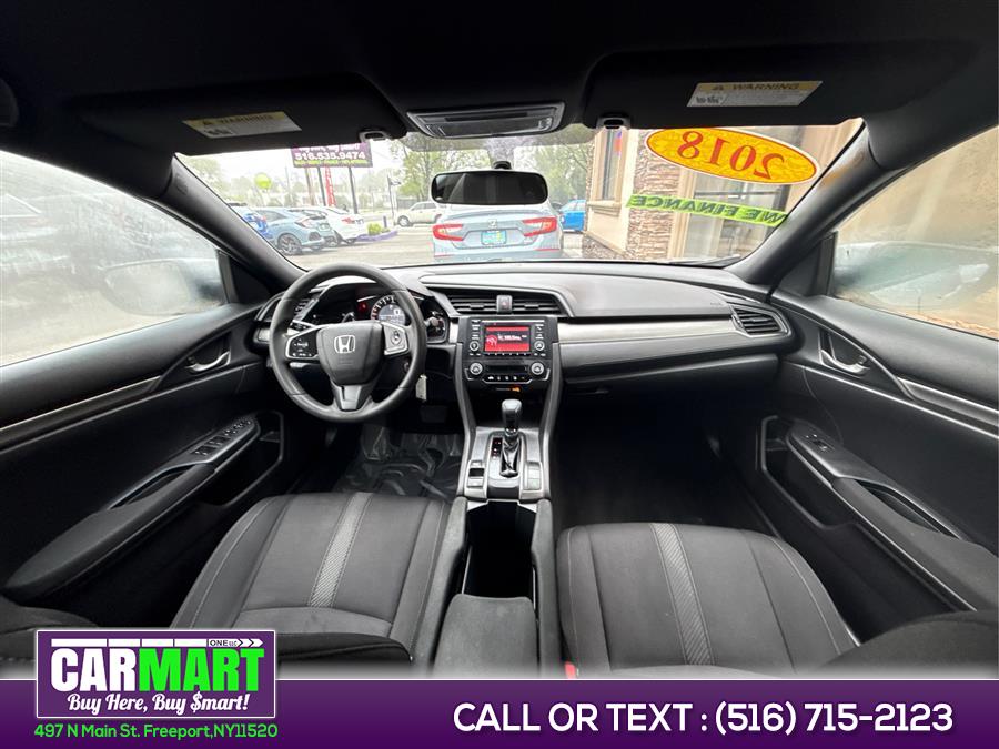 2018 Honda Civic Hatchback LX CVT, available for sale in Freeport, New York | Carmart One LLC. Freeport, New York 2018 Honda Civic Hatchback LX CVT, available for sale in Freeport, New York | Carmart One LLC. Freeport, New York