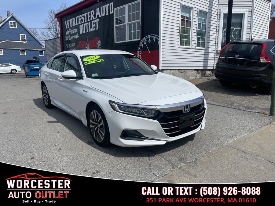Used 2021 Honda Accord Hybrid in Worcester, Massachusetts | Worcester Auto Outlet LLC. Worcester, Massachusetts
