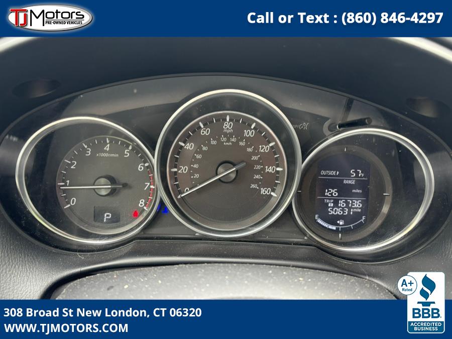 2016 Mazda CX-5 AWD Grand Touring, available for sale in New London, Connecticut | TJ Motors LLC. New London, Connecticut 2016 Mazda CX-5 AWD Grand Touring, available for sale in New London, Connecticut | TJ Motors LLC. New London, Connecticut