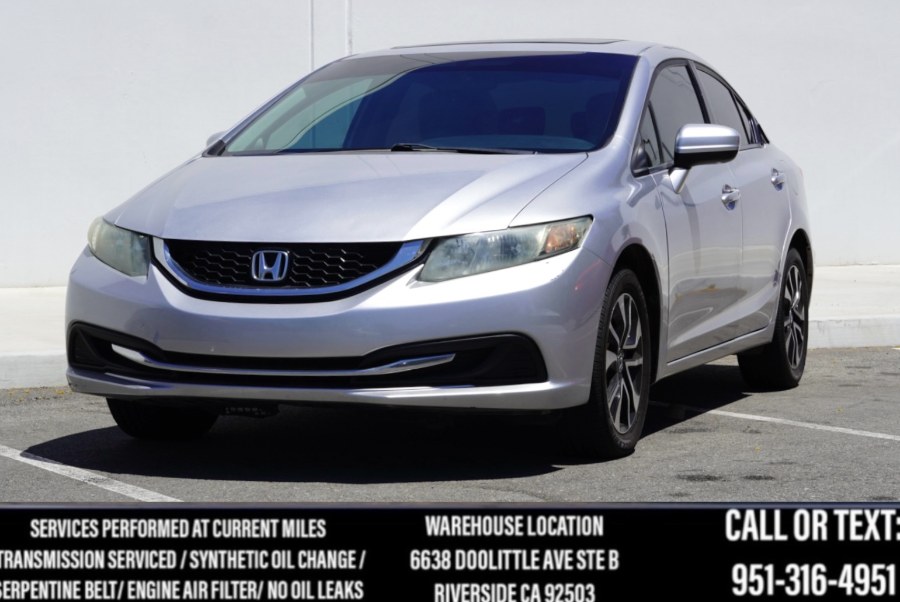 2015 Honda Civic Sedan EX NAVI BACK UP/SIDE CAMERA/ SUNROOF/SEAT WARMERS/NAV, available for sale in Riverside, California | Big Timin Motors LLC. Riverside, California 2015 Honda Civic Sedan EX NAVI BACK UP/SIDE CAMERA/ SUNROOF/SEAT WARMERS/NAV, available for sale in Riverside, California | Big Timin Motors LLC. Riverside, California
