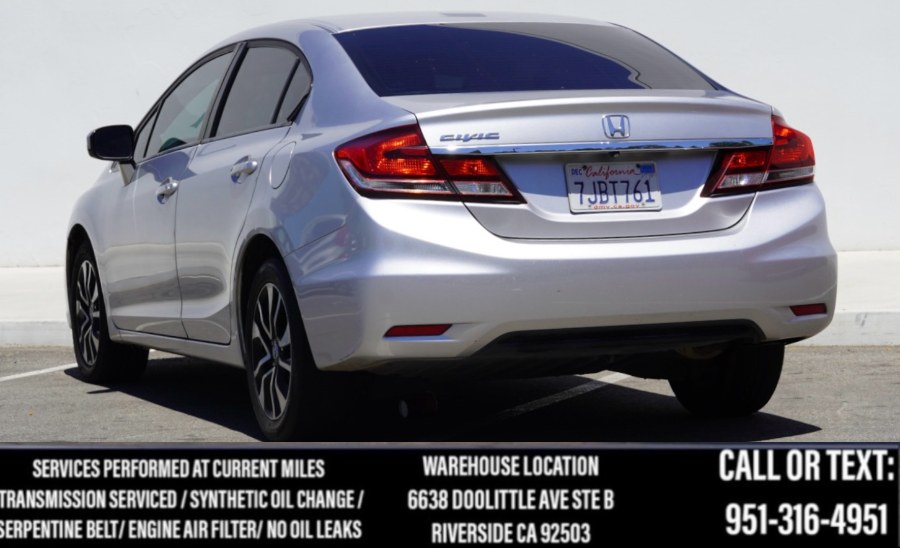 2015 Honda Civic Sedan EX NAVI BACK UP/SIDE CAMERA/ SUNROOF/SEAT WARMERS/NAV, available for sale in Riverside, California | Big Timin Motors LLC. Riverside, California 2015 Honda Civic Sedan EX NAVI BACK UP/SIDE CAMERA/ SUNROOF/SEAT WARMERS/NAV, available for sale in Riverside, California | Big Timin Motors LLC. Riverside, California