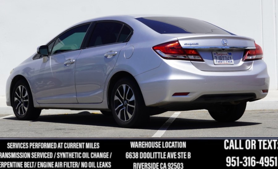 2015 Honda Civic Sedan EX NAVI BACK UP/SIDE CAMERA/ SUNROOF/SEAT WARMERS/NAV, available for sale in Riverside, California | Big Timin Motors LLC. Riverside, California 2015 Honda Civic Sedan EX NAVI BACK UP/SIDE CAMERA/ SUNROOF/SEAT WARMERS/NAV, available for sale in Riverside, California | Big Timin Motors LLC. Riverside, California