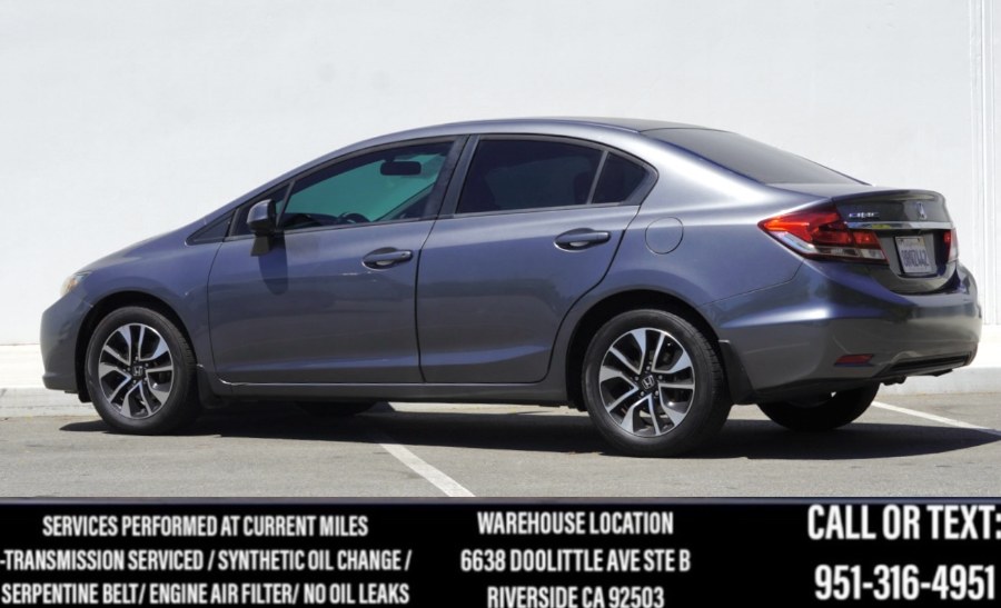 2013 Honda Civic Sdn EX SUNROOF/BLUETOOTH/BACK UP CAMERA/, available for sale in Riverside, California | Big Timin Motors LLC. Riverside, California 2013 Honda Civic Sdn EX SUNROOF/BLUETOOTH/BACK UP CAMERA/, available for sale in Riverside, California | Big Timin Motors LLC. Riverside, California