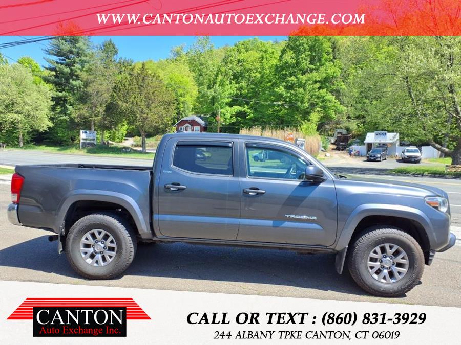 2017 Toyota Tacoma SR5 Double Cab 5'' Bed V6 4x4 AT (Natl), available for sale in Canton, Connecticut | Canton Auto Exchange. Canton, Connecticut 2017 Toyota Tacoma SR5 Double Cab 5'' Bed V6 4x4 AT (Natl), available for sale in Canton, Connecticut | Canton Auto Exchange. Canton, Connecticut