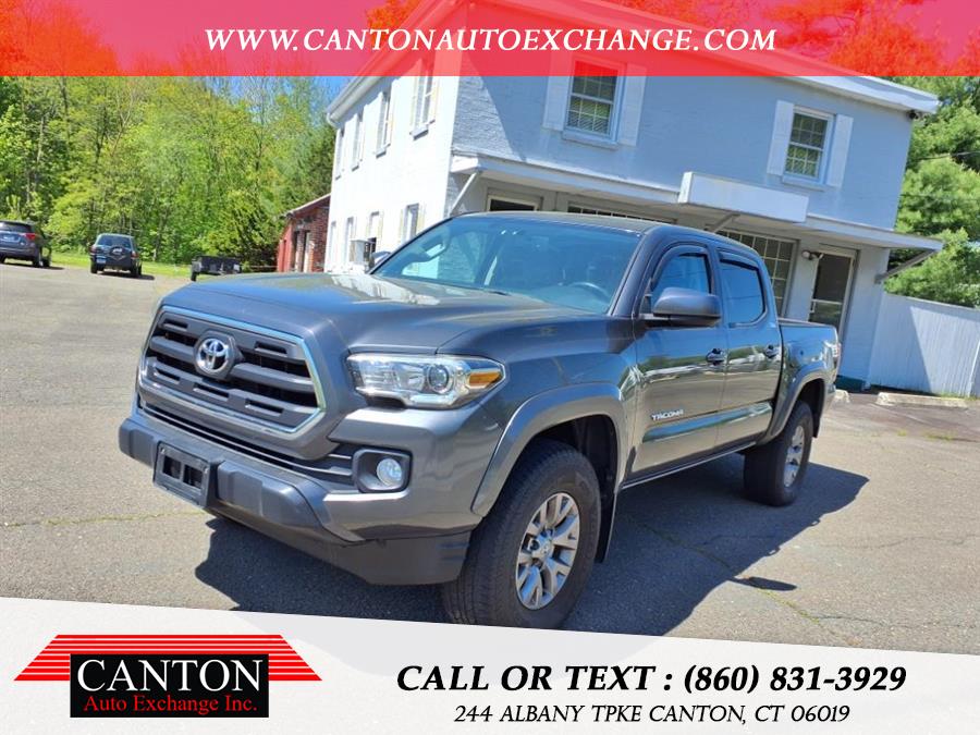 2017 Toyota Tacoma SR5 Double Cab 5'' Bed V6 4x4 AT (Natl), available for sale in Canton, Connecticut | Canton Auto Exchange. Canton, Connecticut 2017 Toyota Tacoma SR5 Double Cab 5'' Bed V6 4x4 AT (Natl), available for sale in Canton, Connecticut | Canton Auto Exchange. Canton, Connecticut