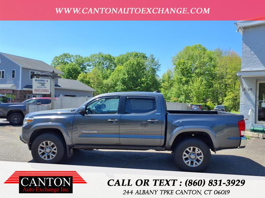 2017 Toyota Tacoma SR5 Double Cab 5'' Bed V6 4x4 AT (Natl), available for sale in Canton, Connecticut | Canton Auto Exchange. Canton, Connecticut 2017 Toyota Tacoma SR5 Double Cab 5'' Bed V6 4x4 AT (Natl), available for sale in Canton, Connecticut | Canton Auto Exchange. Canton, Connecticut