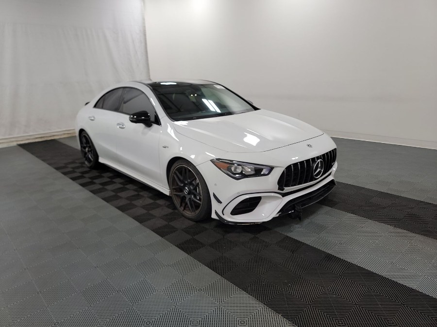 2022 Mercedes-Benz CLA AMG CLA 45 4MATIC Coupe, available for sale in Franklin Square, New York | Luxury Motor Club. Franklin Square, New York 2022 Mercedes-Benz CLA AMG CLA 45 4MATIC Coupe, available for sale in Franklin Square, New York | Luxury Motor Club. Franklin Square, New York